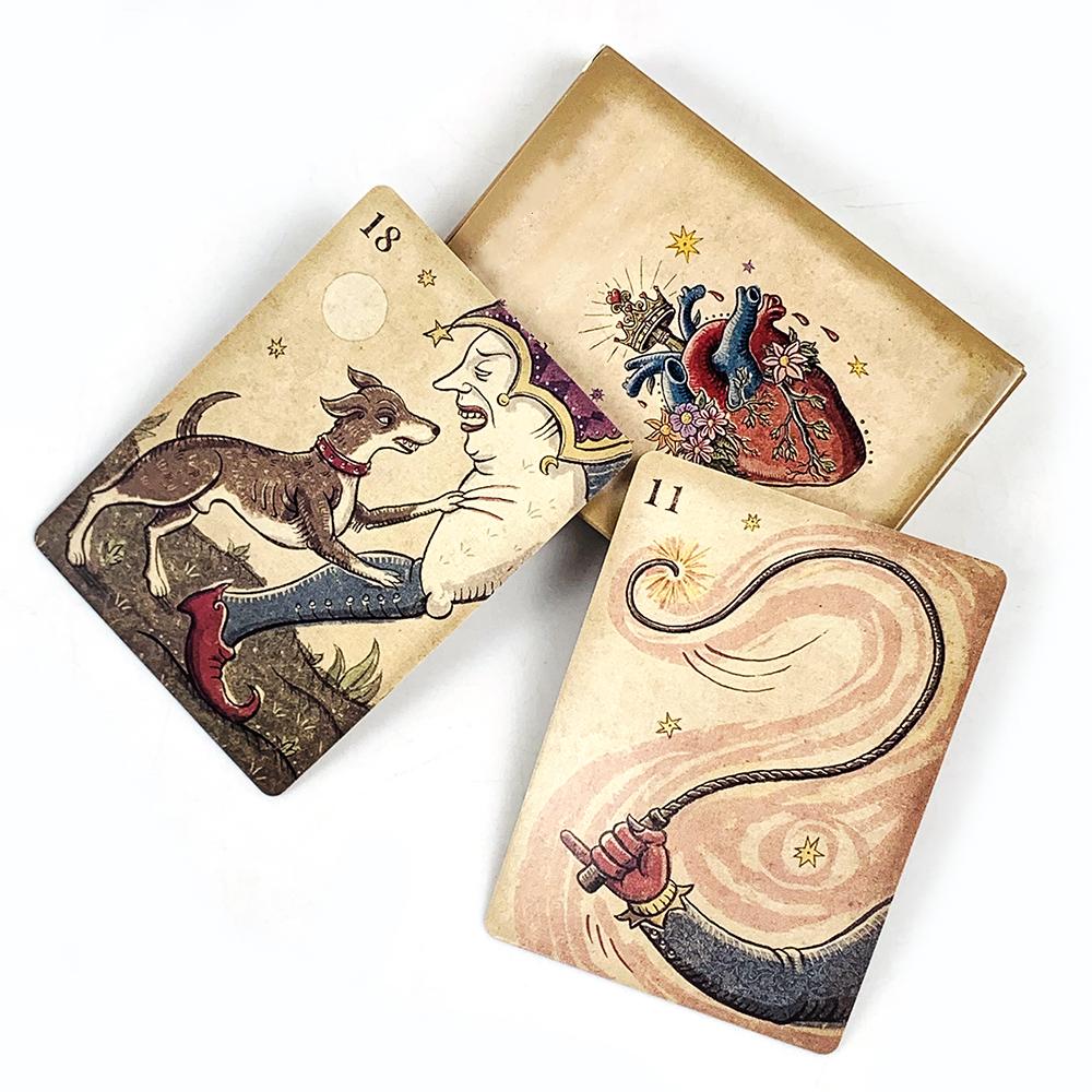Oracle Cards A 36 Mysterious Divination Oracle Cards Party Entertainment Board Game,Perfect For Spiritual Guidance & Collectors