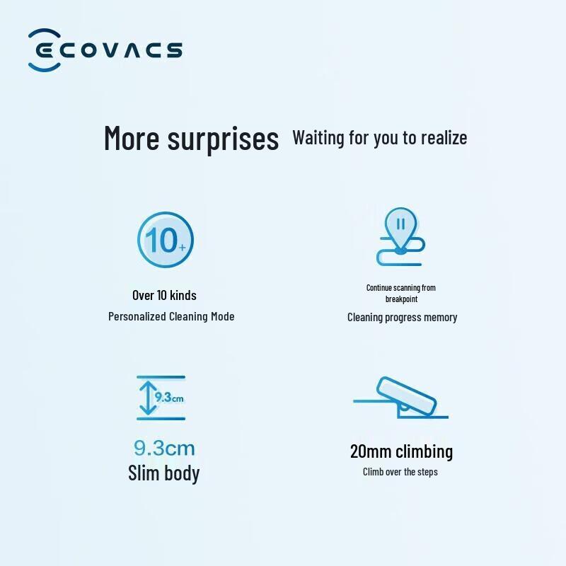 ECOVACS N8 Smart Robot Vacuum Cleaner