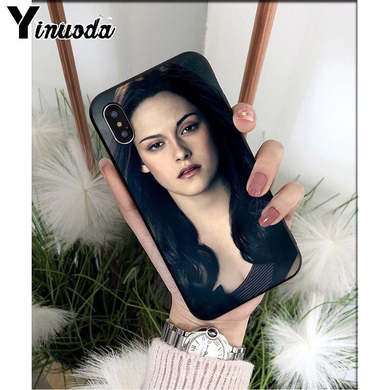 Yinuoda TV Twilight Isabella Edward Cullen Custodia Morbida in TPU per Telefono per iPhone X XS MAX 6 6S 7 7plus 8 8Plus 5 5S XR 11 11pro max