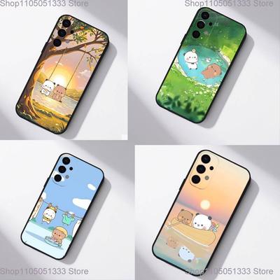 Custodia per Telefono Carina BuBu DuDu Per Samsung S25,S24,S21,S22,S23,S30,Ultra,S20,Plus,Fe,Lite,5G Copertura Nera