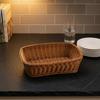 Rectangular Fruit Serving Basket | Rattan Basket, for Snack Display