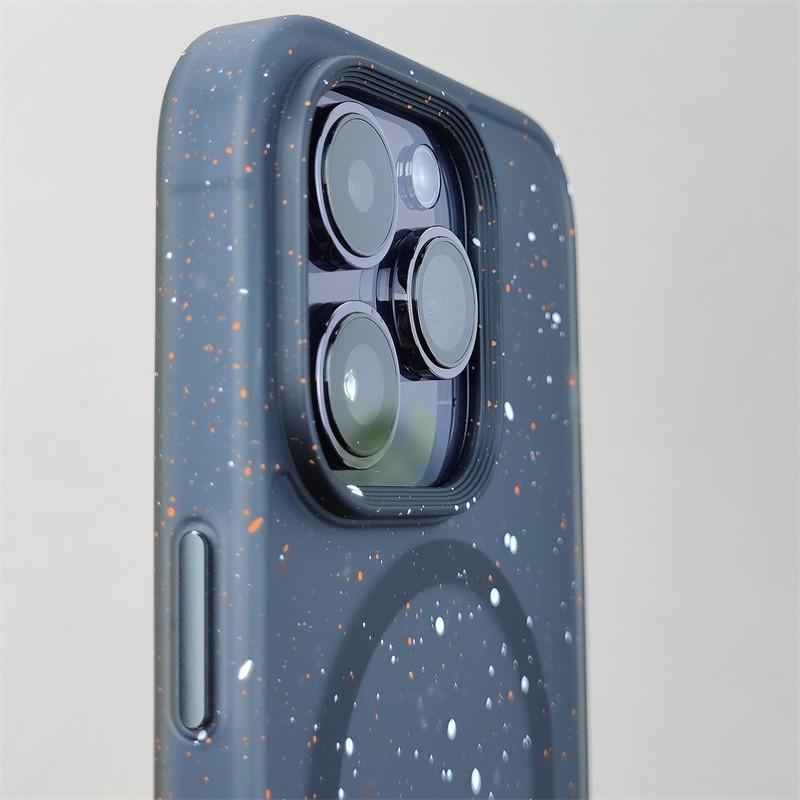 Magnetic Snap-On Phone Case IPhone 16 Pro Max 15 14 13 - Slim PC Cover With Scratch Resistant Matte Finish