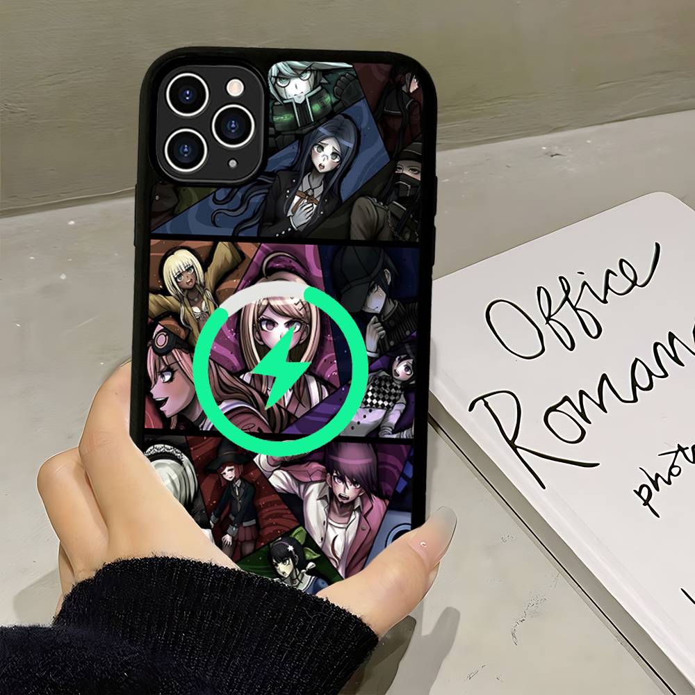

Anime Game D_DanganRonpaS Magnetic For Magsafe Phone Case For IPhone 17 Air 16 Pro Max 15 14 13 12 11 Protective Cover iPhone 16 pro