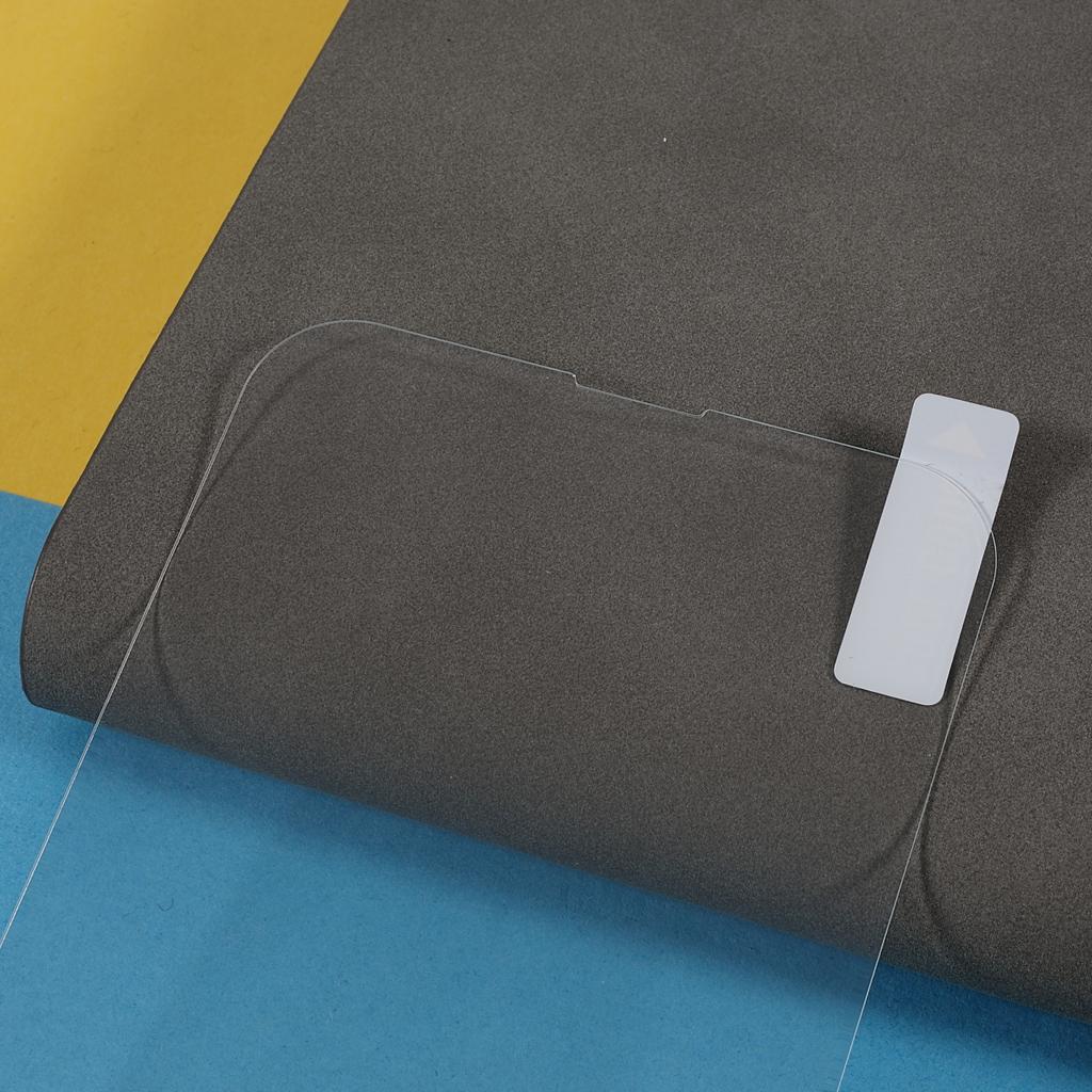 For iPhone 15 Pro Max Screen Protector Electroplating Anti-fingerprint 3D Large Arc Edge Screen Film