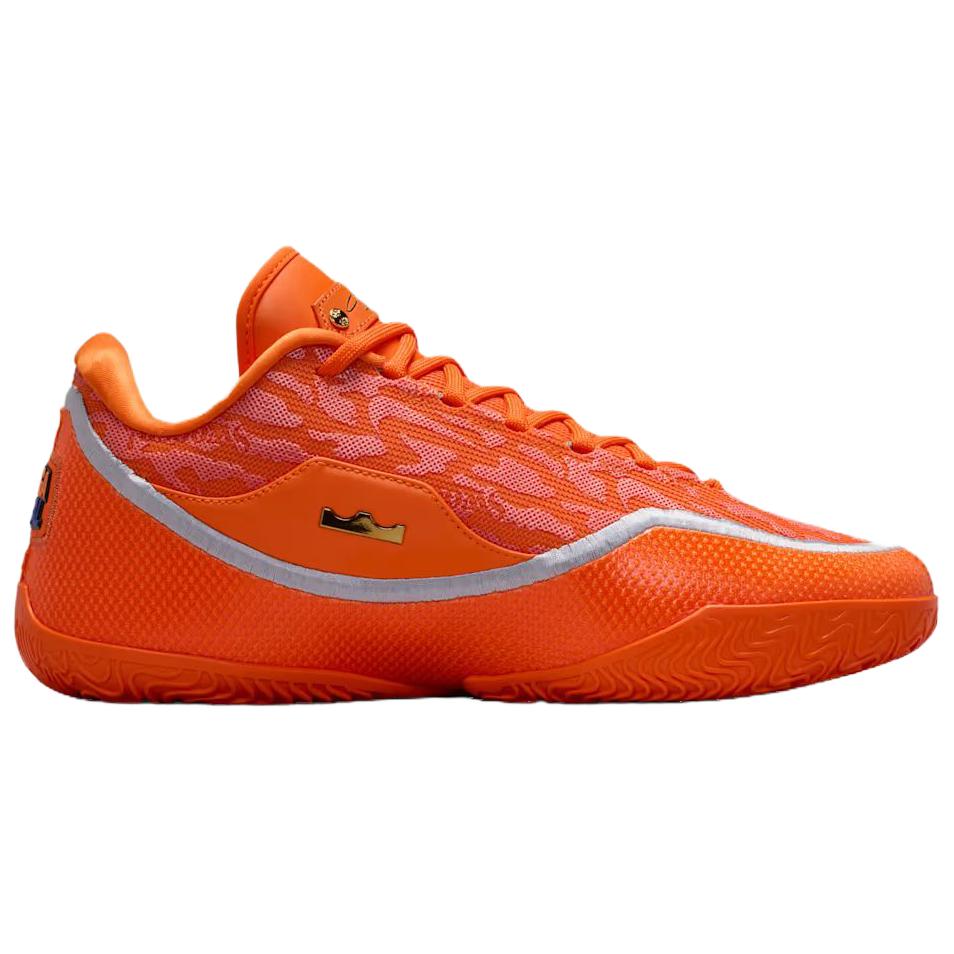 Nike Lebron 23 Slip Resistant Abrasion Resistant Basketball Shoes Unisex Safety Orange IV5648-800