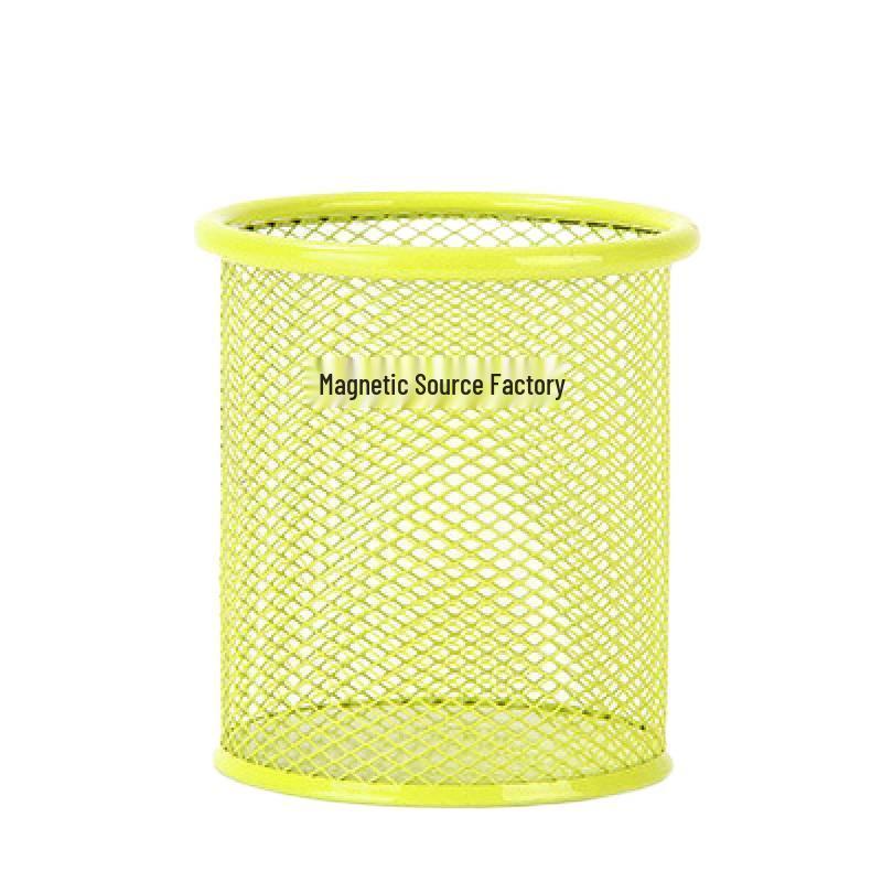 Large Capacity Pen Holder Box with Grid Organizer for Students and Office