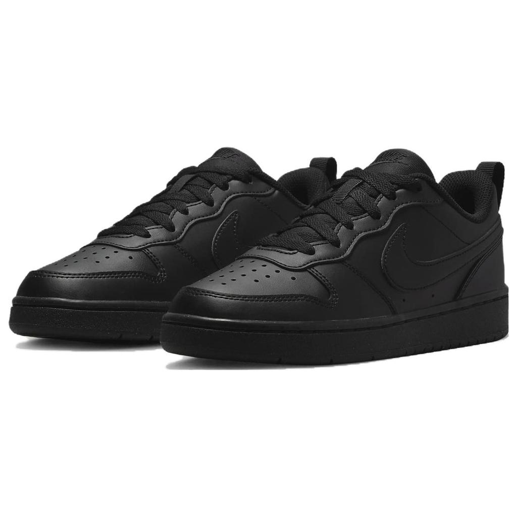 Nike Court Borough Low Recraft GS Triple Black Kids Sneakers DV5456-002