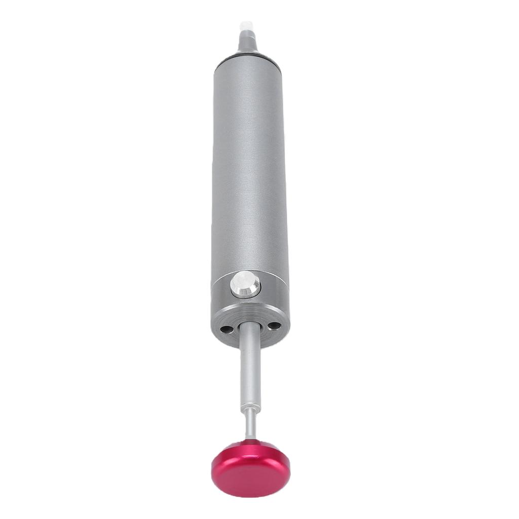 Manual Desoldering Pump with Anti Clogging Silicone Tip Industrial Grade Solder Sucker Tool for Parts Repair