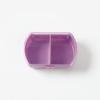 Portable Colorful 2-Compartment Pill Organizer Box