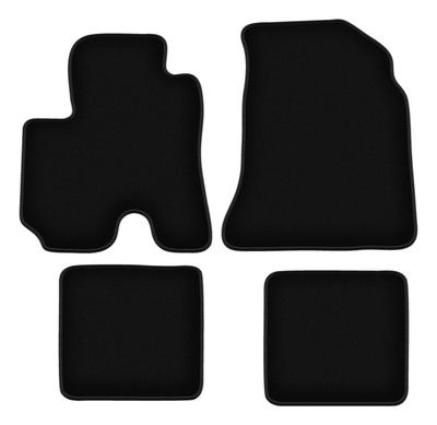 Μαύρα βελούδινα πατάκια BASIC για: Toyota RAV4 II FL 3-θυρο (2003-2005)