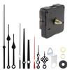 Quartz Battery Operated Silent Clock Movement Mechanism for Clock Repair / DIY with 3 Pairs of Black Hands, Clock Mechanism