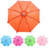 Umbrelă de păpuși Drăguț Decorativ de culoare solidă Casă de păpuși Deschidere Închidere Umbrelă Decorare Utilizare zilnică