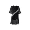 SS22 Double Layer Mesh Sports T-Shirt Women Tops Black HG6113