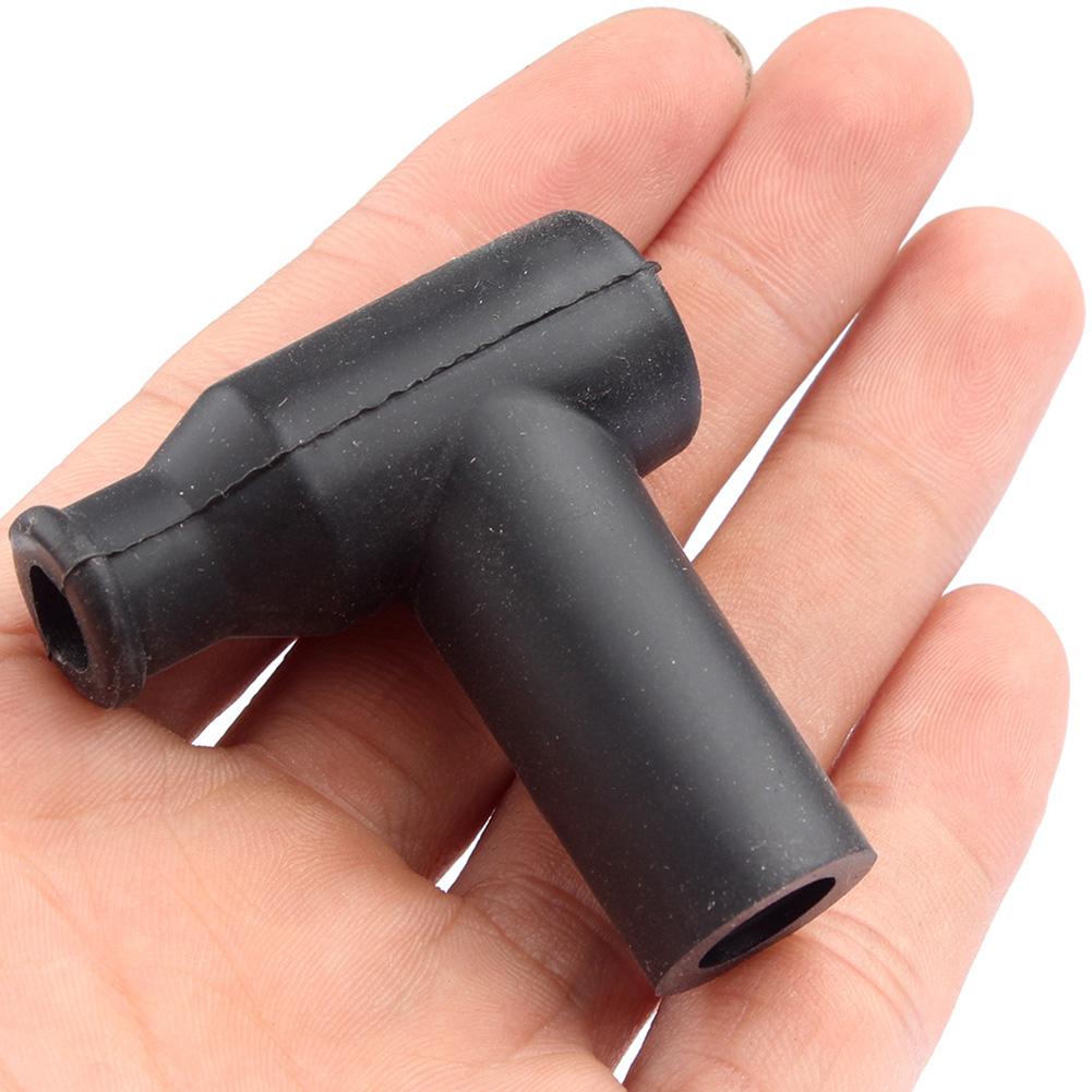 As The Piture Spark Cap High Pressure Ignition Component Ignition System Ignition Boot T-shaped Rubber Connector