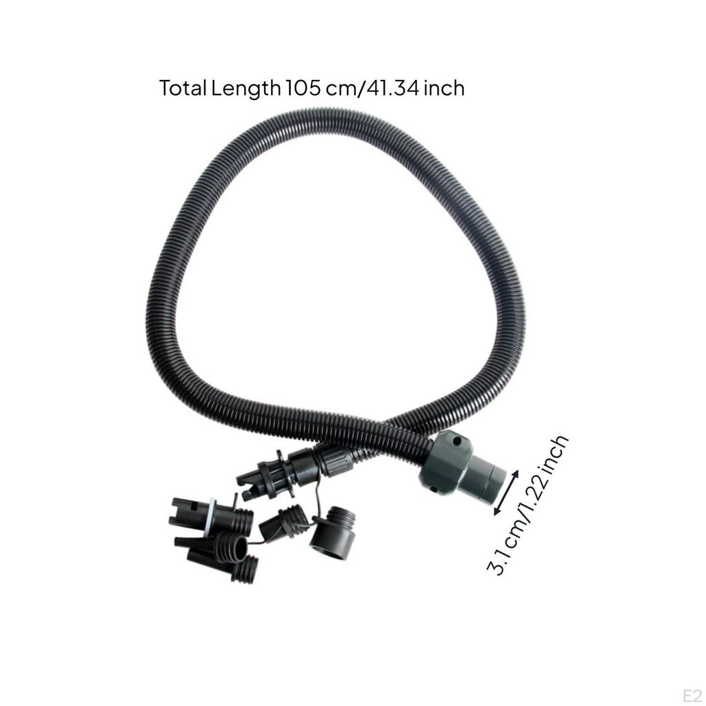 Inflatable Pump Hose Interchangeable for Paddleboard Inflation