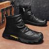 Men Boots Shoes Casual Shoes Classics Ankle Boots High Slip on Office Ventilate Versatile Motorcycle Boots Men Casual Sneakers