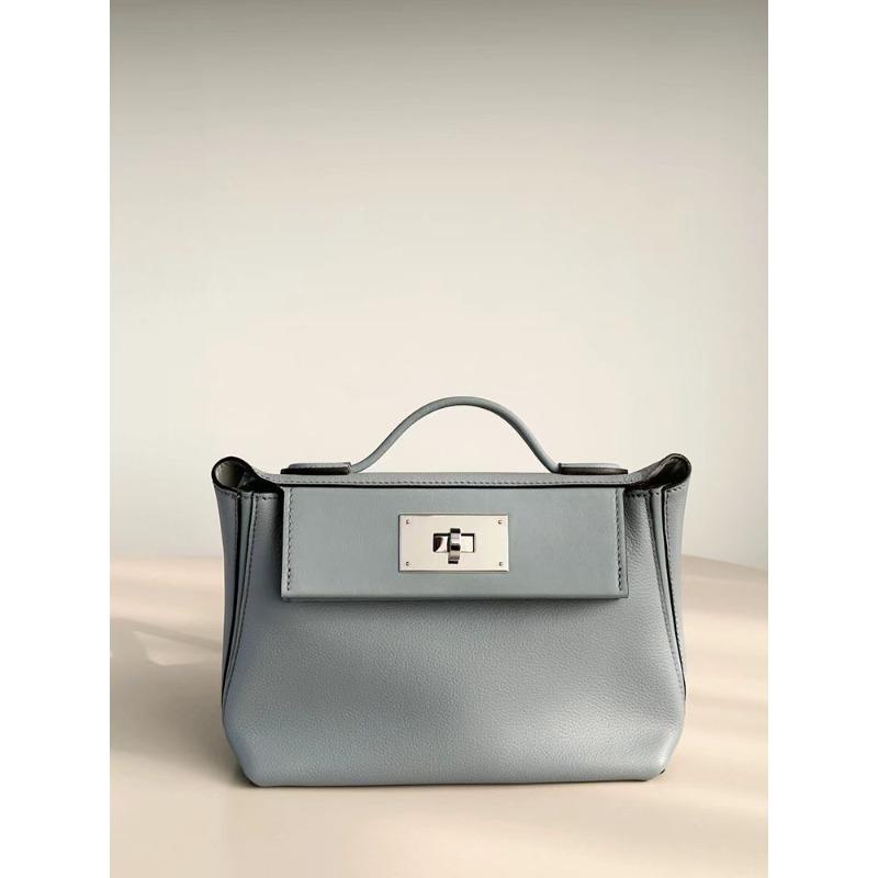 

Сумка Mini2424 из коровьей кожи с высококачественной стальной фурнитурой Evercolor Top Layer 21x16x10cm