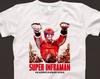 Super Inframan T Shirt EE201 Retro White Unisex Graphic Tee