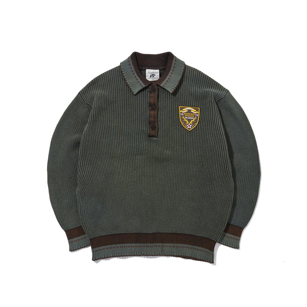 PENFIELD [Trailwear] Mountain Division Rugby Knit Olive_Fr1Kt86U