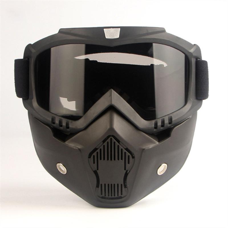Motorcycle Helmet Mask Riding Off-road Equipment Outdoor Military Enthusiasts CS Goggles Mask