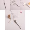 Exquisite Magic Wand Pendant Necklace For Men And Women Stylish Alloy Jewelry