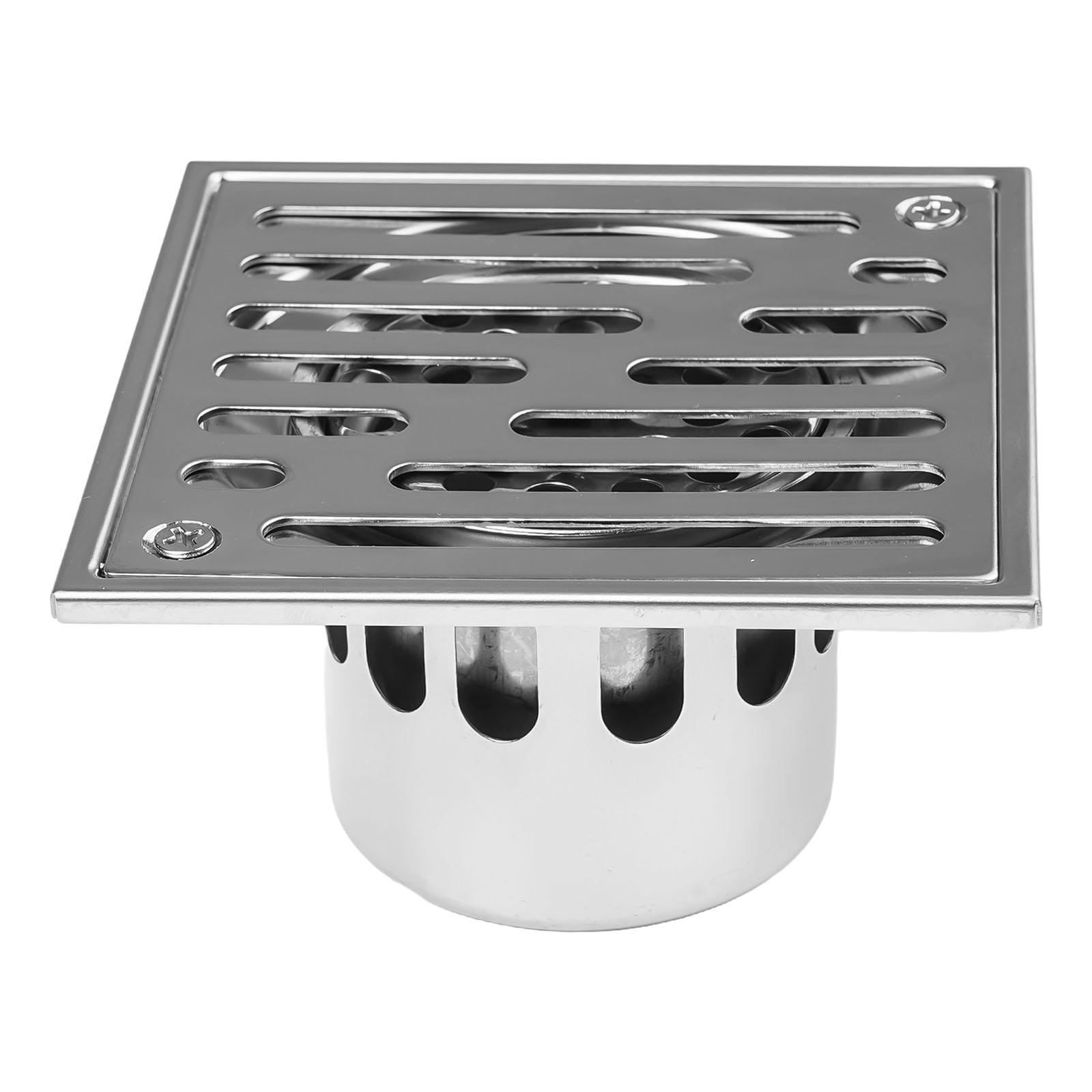

Heavy Duty Drain Outdoor Yard Drain Odour Prevention Removable Steel Block Robust Construction Home Drainage Solutions