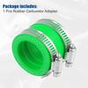 ACROPIX 35mm ID Gummi Midori Motorcykel Förgasare Adapter Insug Insugsrör Grenrör Adapter Stövelhylsa Gränssnitt (2 klämmor)