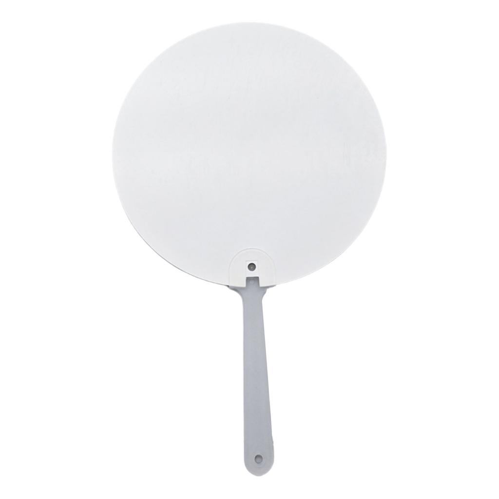 10Pcs Sublimation Paddle Fan Personalized Double-Sided Sublimation Fan Blanks for Church Events and Guest Gifts