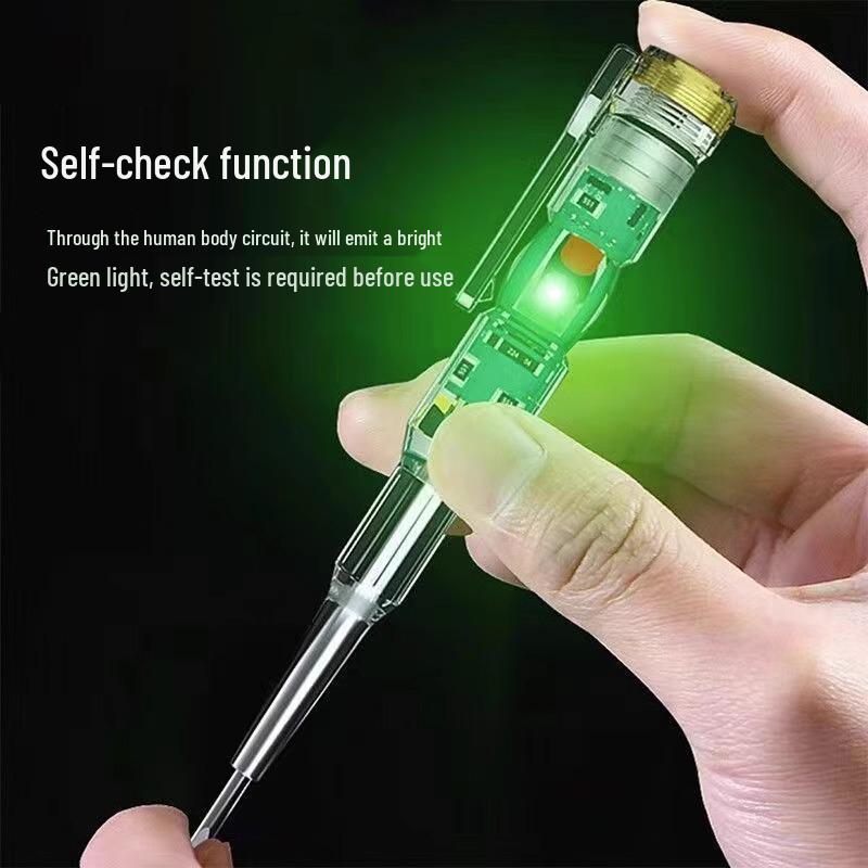 Electrician’s High-Brightness Induction Test Pen for Broken Wires, Zero Fire, and Continuity Testing.