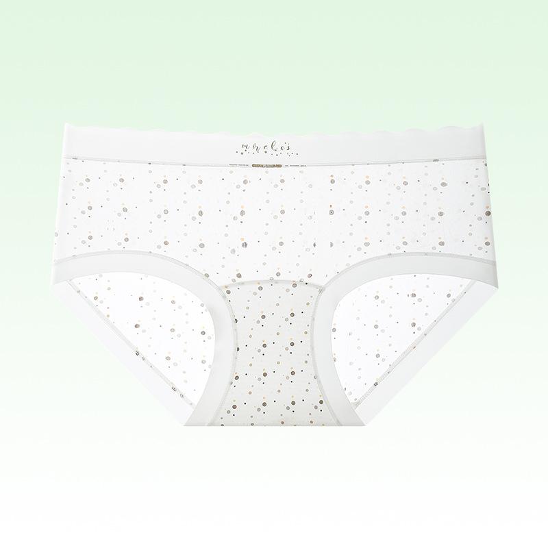 

Women s Summer 10A Antibacterial Extended Crotch Stretch Hip Seamless Naked Sense Briefs M