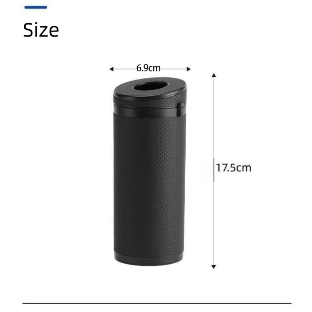 Durable Round Car Tissue Box Portable Multifunction Paper Storage Box Safety Broken Window Tissue Cup Universal