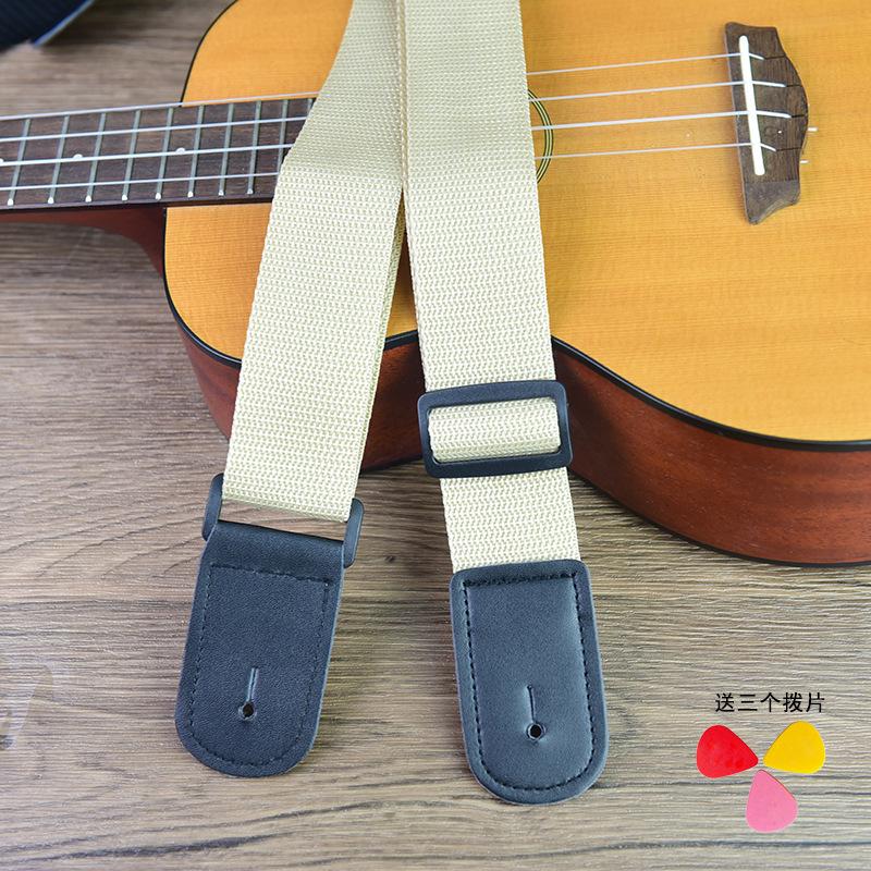 Ukulele Strap Woven Thickened Children's Crossbody Ukulele Strap Special Shoulder Strap for Ukulele