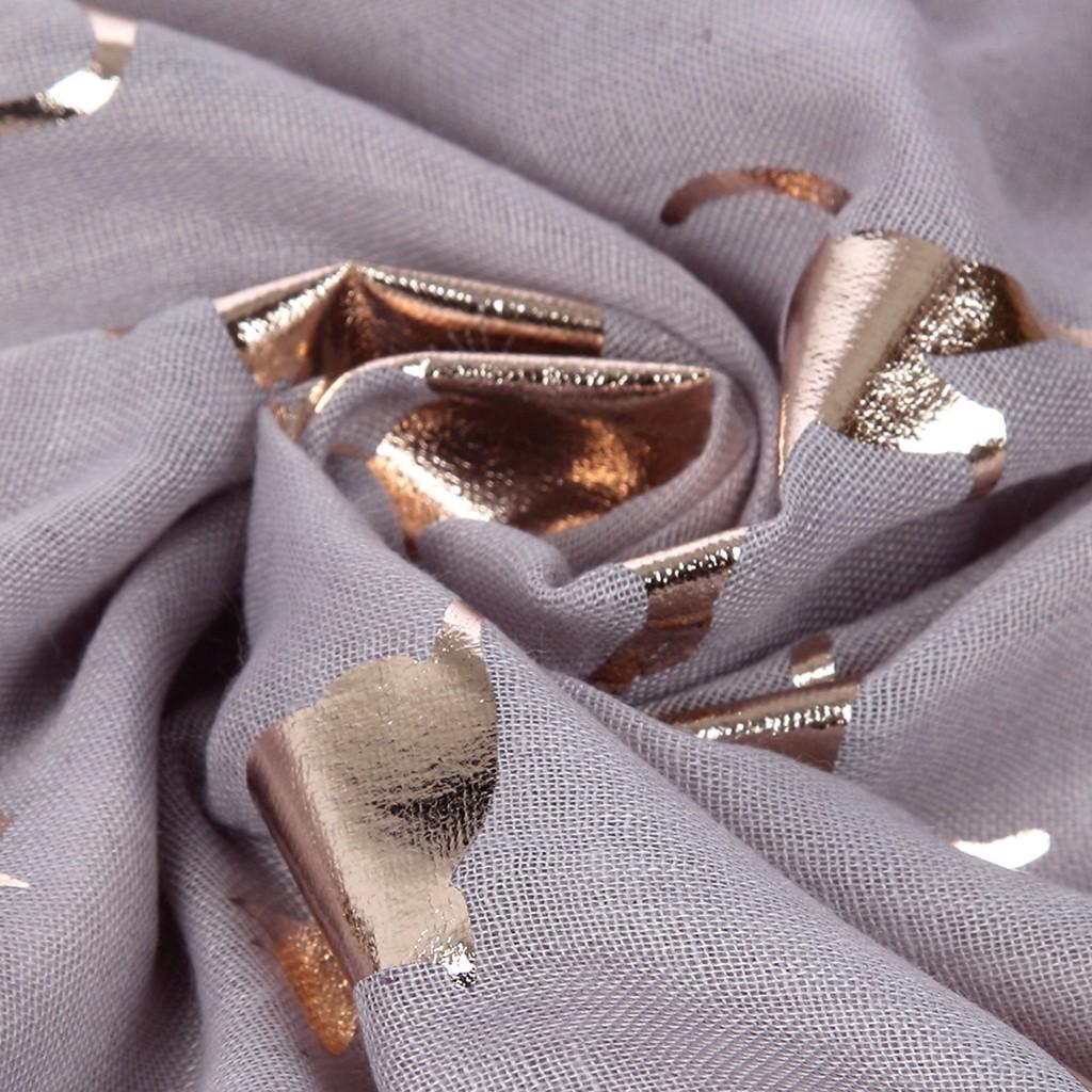 Women Fashion Cat Foil Printed Scarf Wrap Silk Shawl Travel Scarves