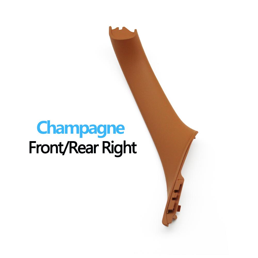 

Автомобильная левая и правая передняя задняя дверь, внутренняя ручка, накладка для BMW 5 серии F10 F11 F18 520i 523i 525i 528i Champagne R