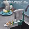 Kitchen Sinks Organizer Telescopic Sink Shelf Soap Sponge Storage Rack Adjustable Drain Rack Storage Basket Kitchen Accessories