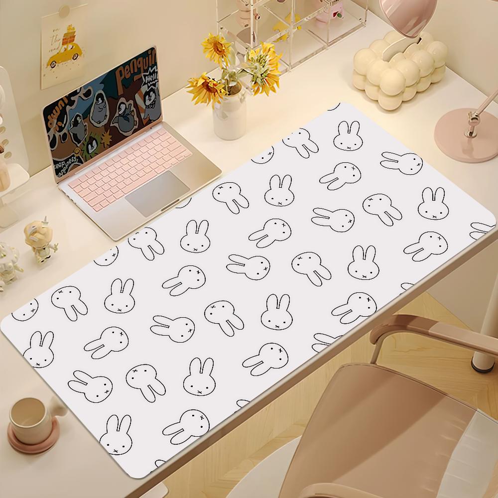 Cut MMiffy Kawaii Mouse Pad NonSlip Thickened Mousepad Student Gaming Cushion Large Writing Lockedge Office