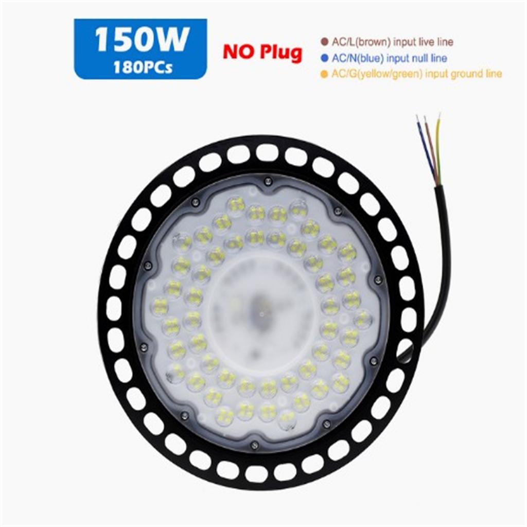 Ufo Led High Bay Light 100w 150w 200w Ac220v Waterproof Super Bright Energy Saving Warehouse Garage Lamp