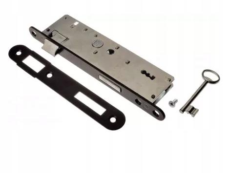 Jania 72/34 Narrow Mortise Lock, Left-Hand Key - Mp Zw Zz 218