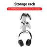 Transparent Game Controller Bracket Mount Universal Wall Mounted Gaming Headset Holder Space Saving Storage Rack for PS4/Xbox