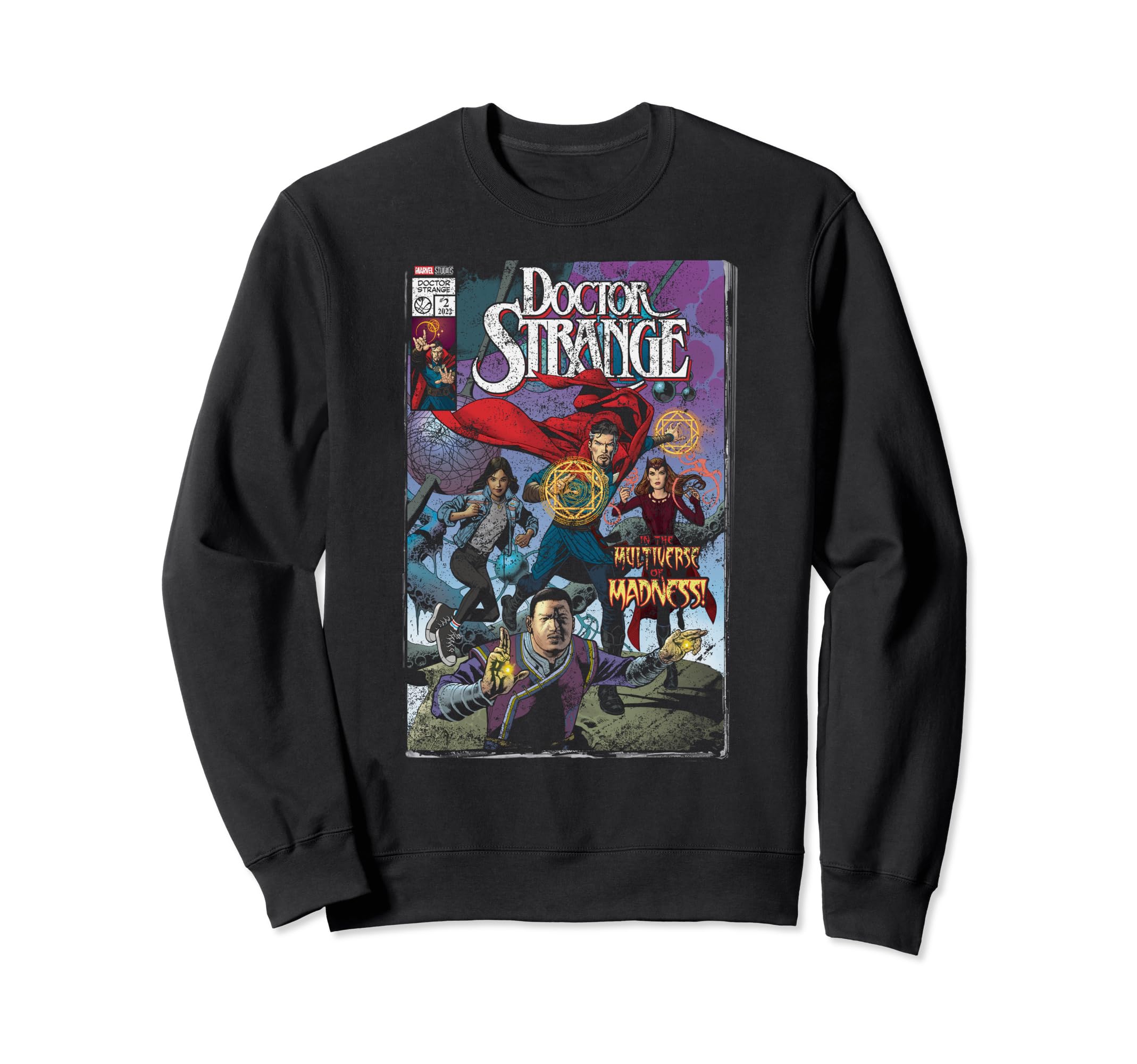 

Marvel Doctor Strange in the Multiverse of Madness Comic Sweatshirt