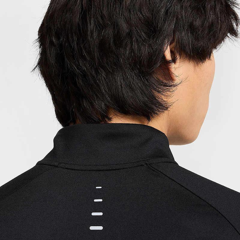 Nike Stride HZ Midlayer Breathable Stand Collar Long Sleeve T-Shirt Men Tops Black HV2181010
