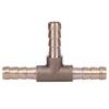 3 Way Hose Joiner Brass T Piece 3 Way Fuel Hose Joiner Connector For Compressed Air Oil Gas Pipe T Piece 3 way Fuel Hose Joiner