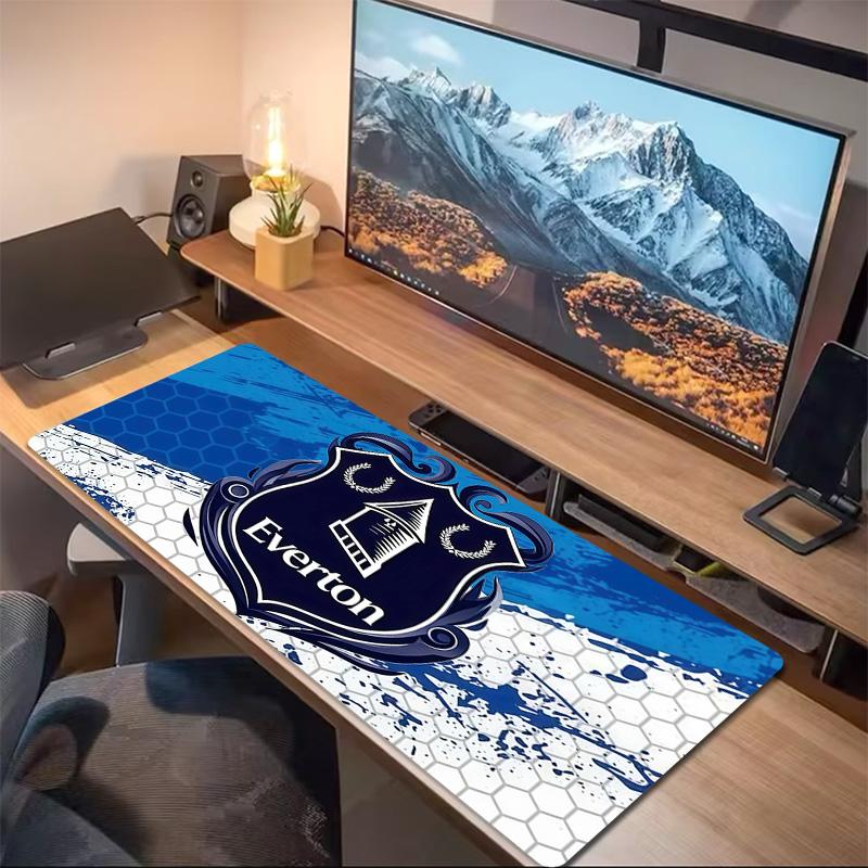 Everton Football Club Print Cushion Non-slip Laptop Tablet Big Mousepad XXL Mat Mini PC Playmat With Lock edge