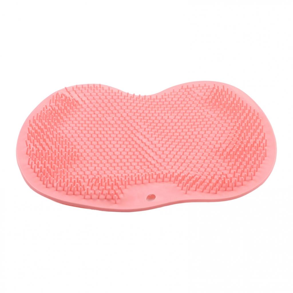 Effortless Silicone Bath Scrubber for Back and Foot Easy to Clean and Store