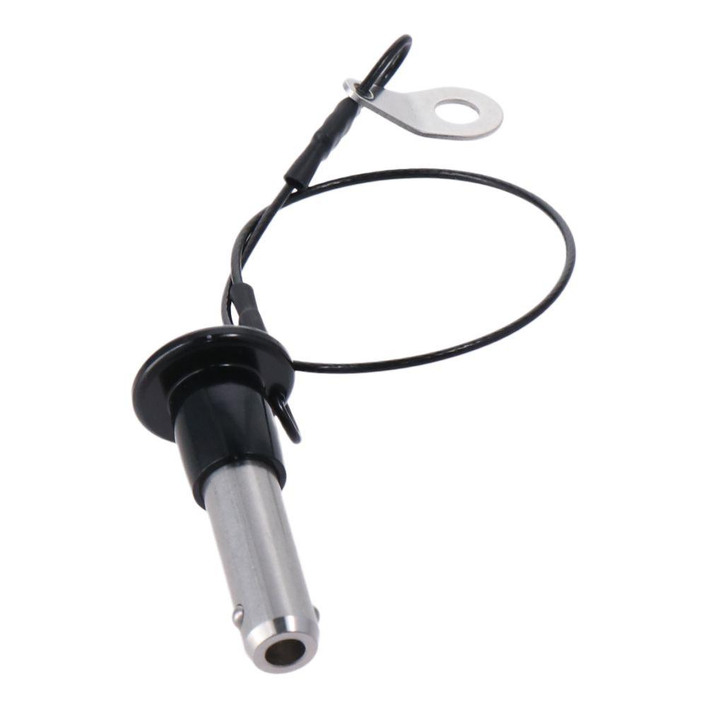 Stainless Steel Grip Push-Button Locking Quick Release Pin with 25cm Wire Ball Locking Pins