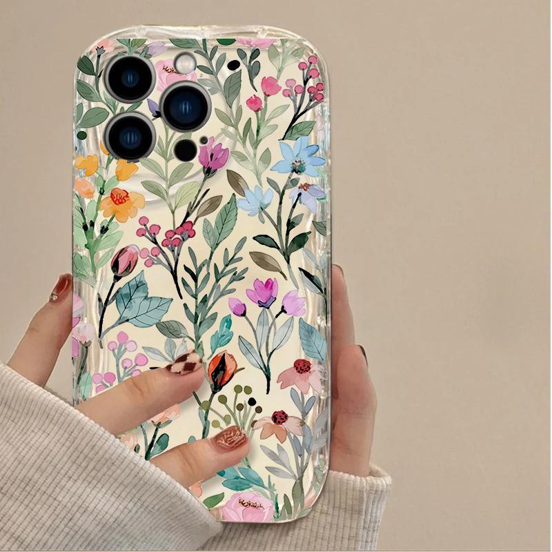 Phone Case For Google Pixel 10 7 8 9 Pro XL 8A Fashion Flowers Pattern Trend Brand Couple Full Protection softcase Back Cover
