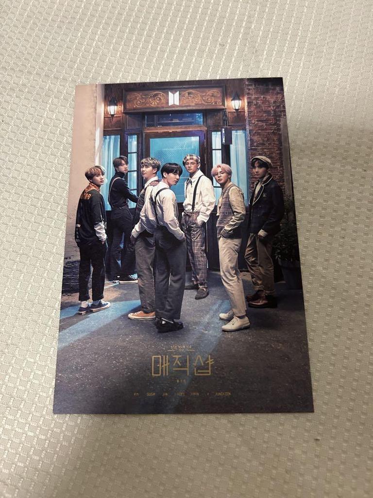 [USED] MAGIC SHOP DVD Trading Card Jungkook Japanese Subtitles