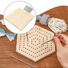 Blocking Board for Crochet Work, Versatile Use with 9 Steel Pins Knitting, DIY Projects