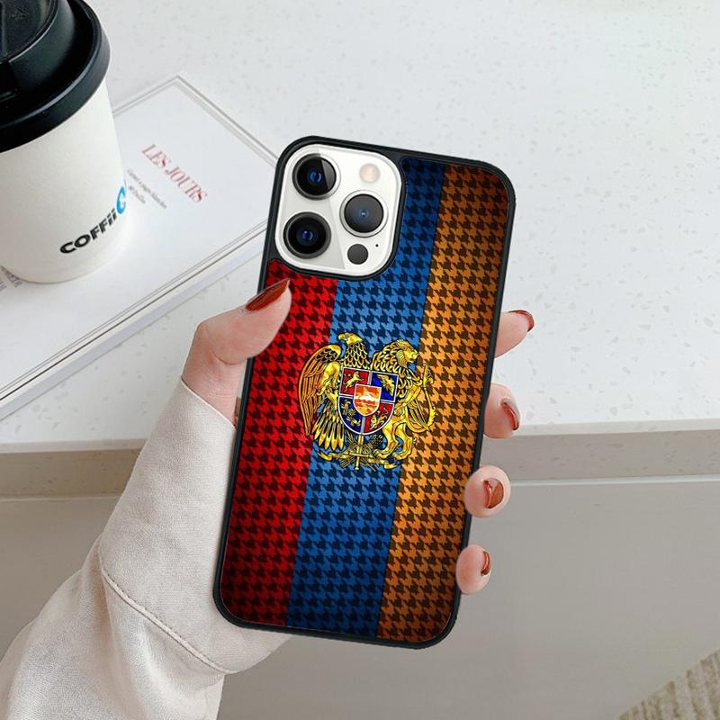 

Чехол для телефона с флагом Армении для iPhone 17 Air 16 pro max 15 14 plus 12 13 Защитный чехол coque iPhone 16plus