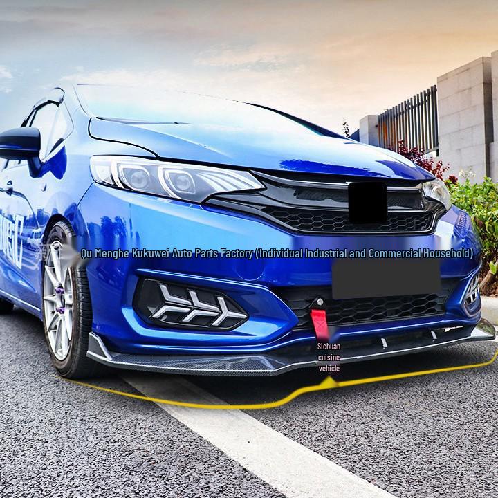 2014-2018 Honda Fit Front Lip Splitter - Modified Body Kit